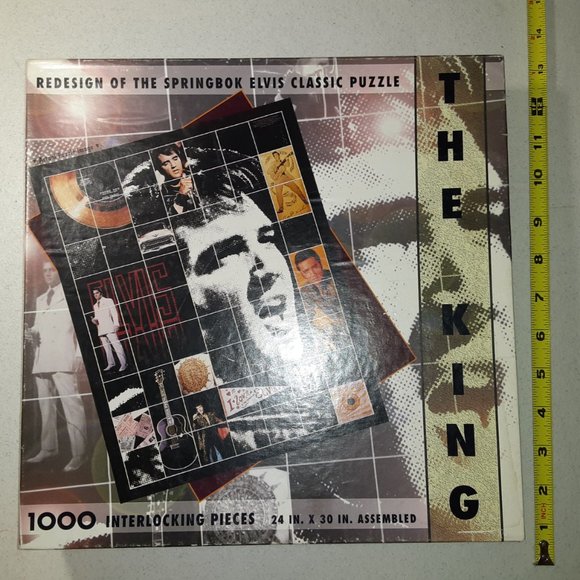 92' Elvis The King 1000 pc. Springbok Puzzle - Picture 8 of 8